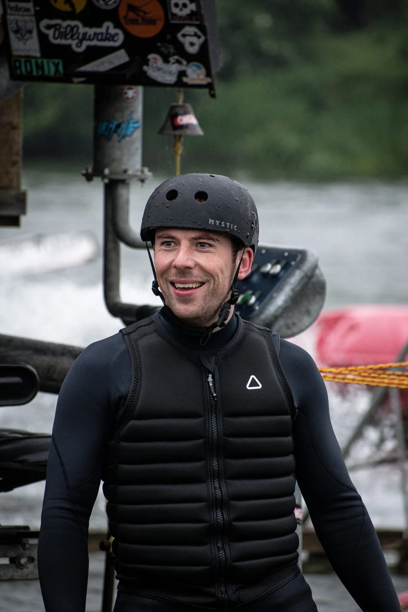 ward in wakeboard gear